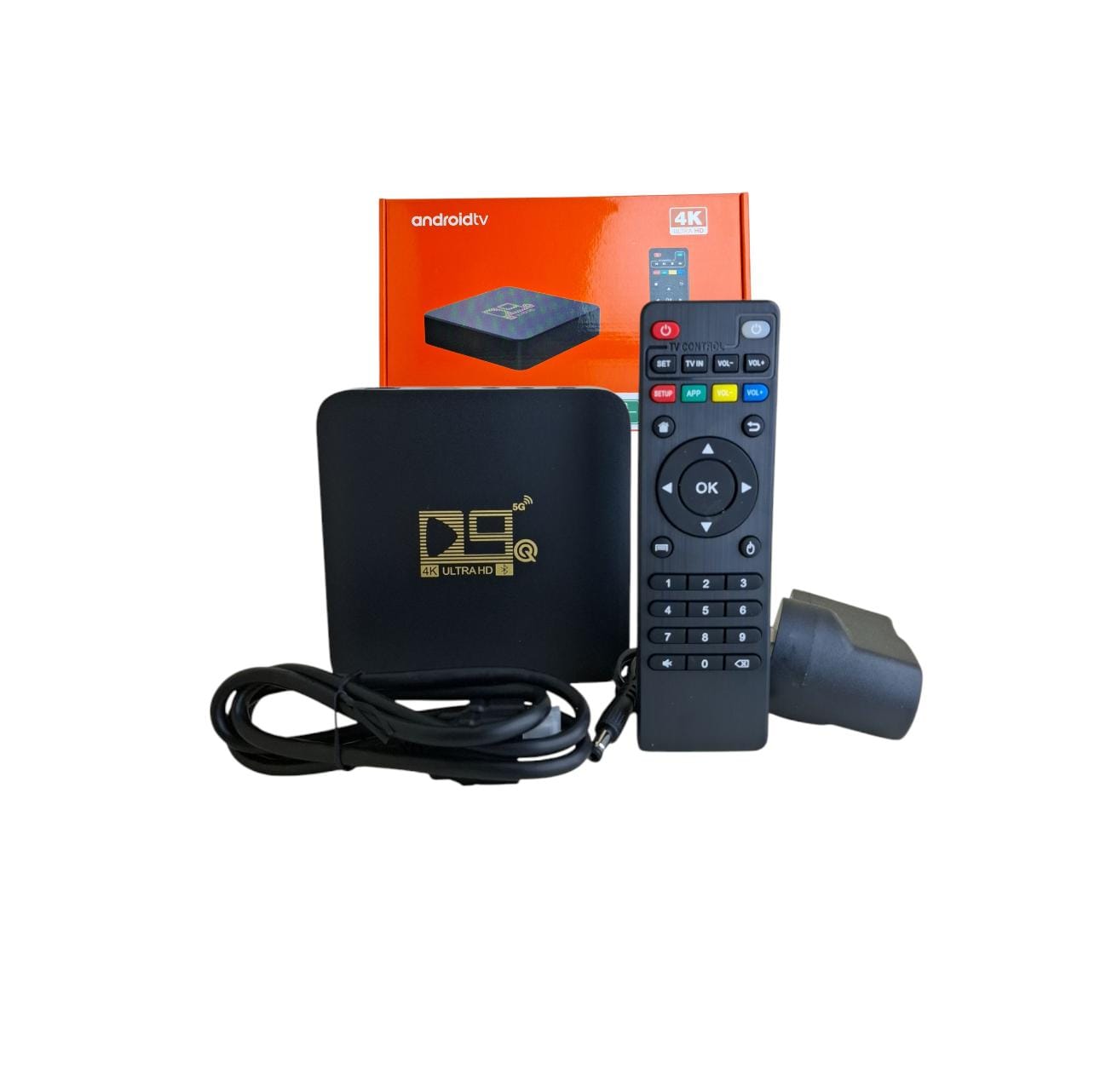 TV BOX 8GB + 256GB 4K Ultra HD D9Q (Pack Revendedor x 6)