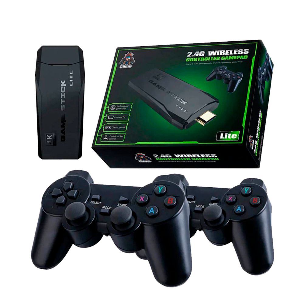 CONSOLA GAME STICK LITE 2.4G WIRELESS CONTROLLER GAMEPAD (Pack Revendedor x 6)